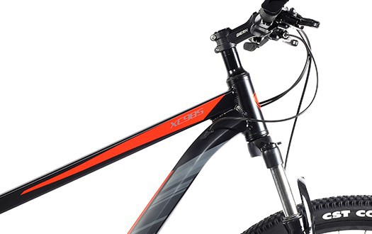 aluminum mountain bike frame