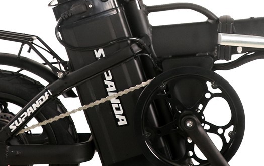 ebike battery in middle