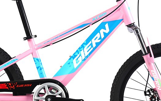 pink bicycle frame