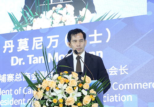 Dan Moniwan Vice Chairman of the General Chamber of Commerce of Cambodia and President of the Automobile Association