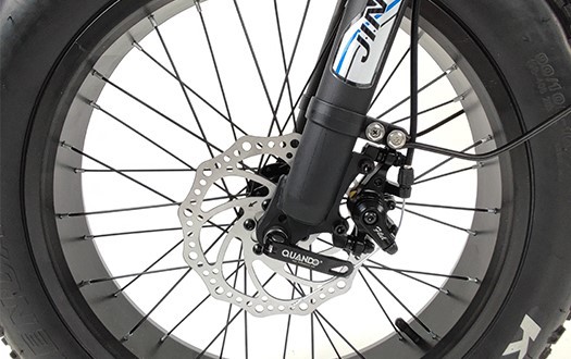 fat tire with disc brake