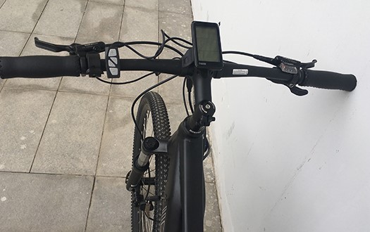Handlebar with panel Handlebar with panel