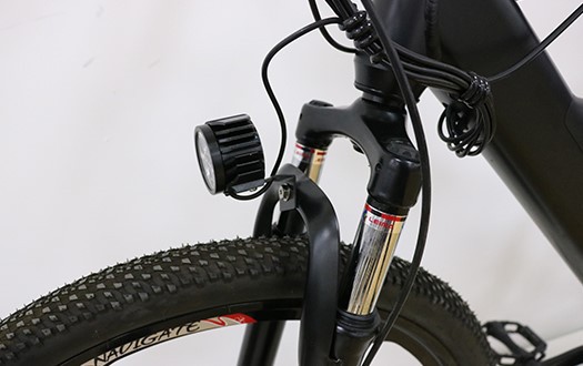 suspension fork with light suspension fork with light