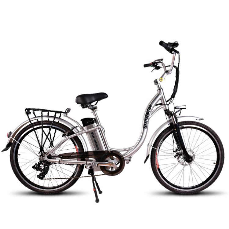 Charge City Red Standard Electric Bike