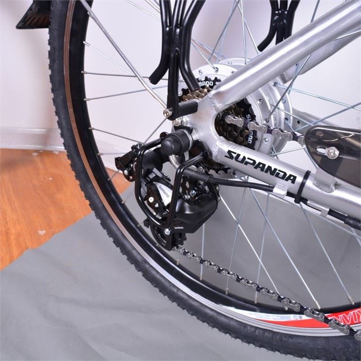 charge city red standard electric bike (7)_