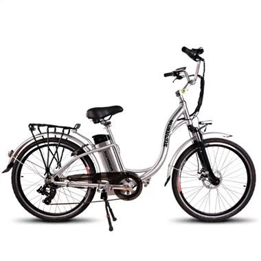 Charge City Red Standard Electric Bike