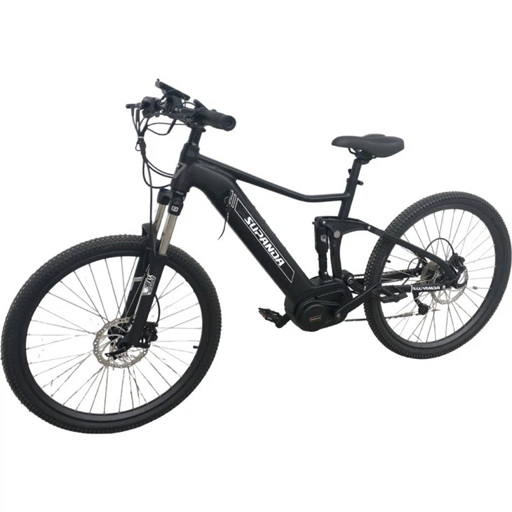 Electric Mountain Bike With Full Suspension