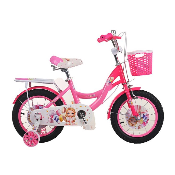Girl Kids Bike，Pink And Purple