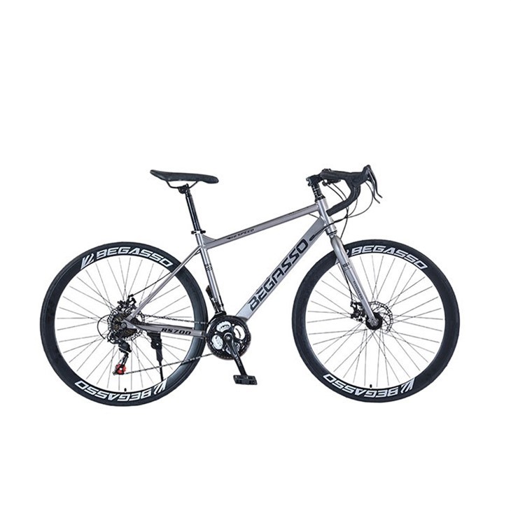 700C High Carbon Steel Frame Road Bike