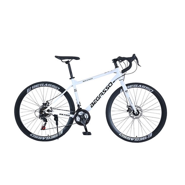 700C High Carbon Steel Frame Road Bike