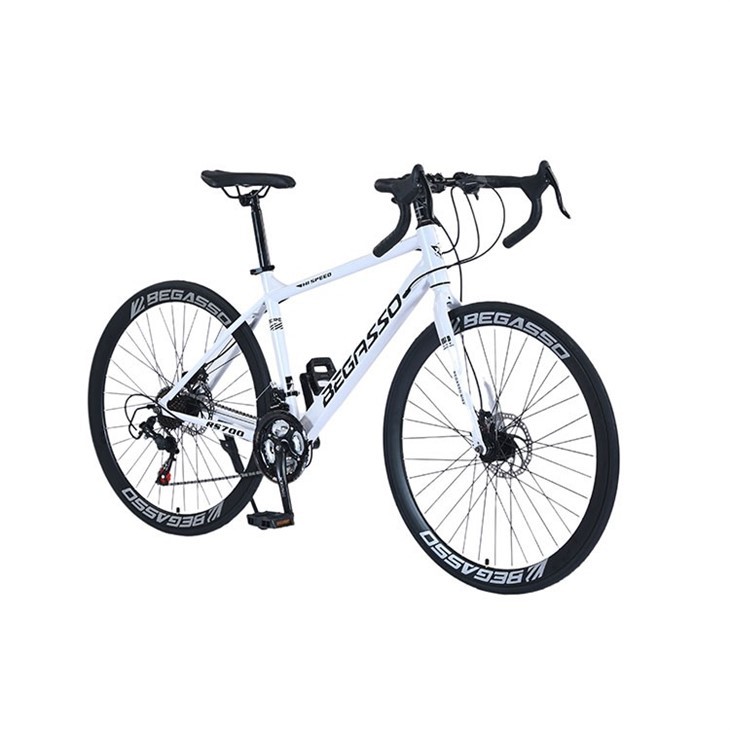 700C High Carbon Steel Frame Road Bike