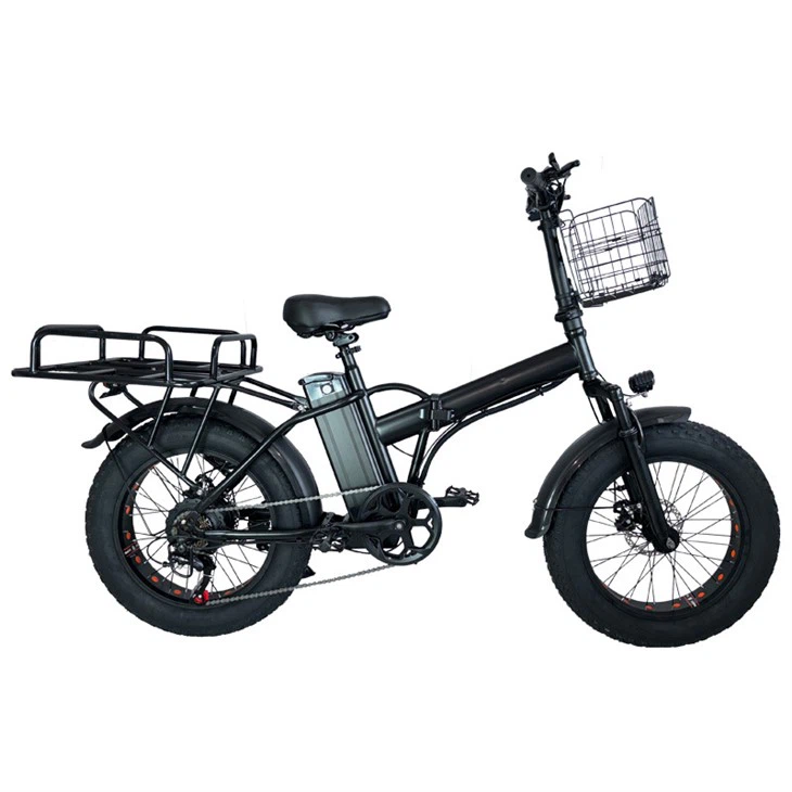 Cargo Fat Tire Ebike 48v 500w