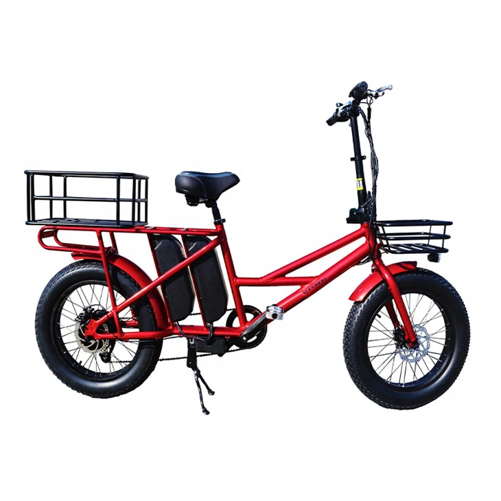 Electric Bike For Cargo 48V 500W Ebike Cargo Family