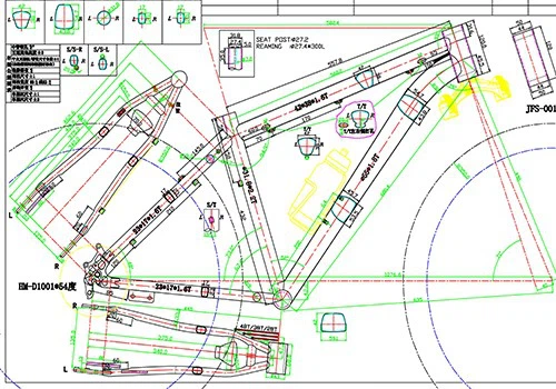 mountain bike frame design