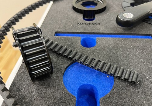 children bike with belt drive