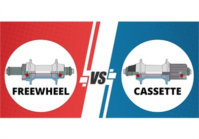 What are the differences between cassette and freewheel?