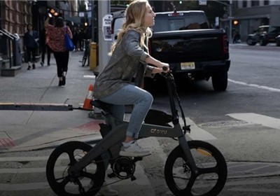 New DYU T1 is a folding magnesium electric power-assisted bicycle from China