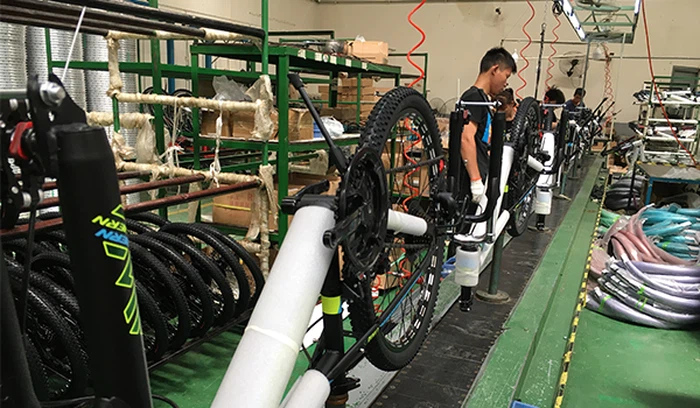 bicycle production line bicycle manufacture