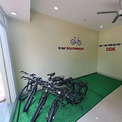 Our Bicycle Sample Room in Vietnam