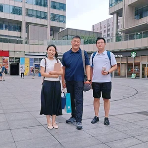 Our sales representatives meeting with customer