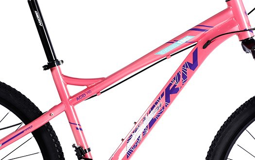 colorful bicycle frame