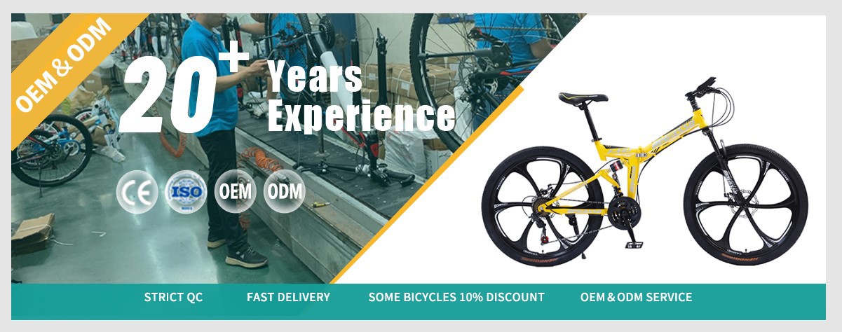 folding suspension mountain bike