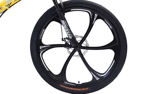 integrated wheels and disc brake integrated wheels and disc brake